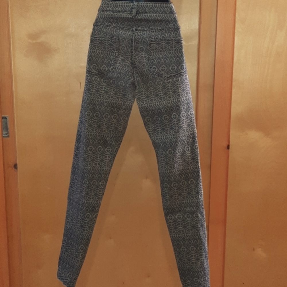 H&M Slim fit patterned Jeans size 10 - Picture 4 of 6